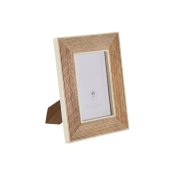 Fotoram Home ESPRIT Vit Naturell Harts Mangotr Urban