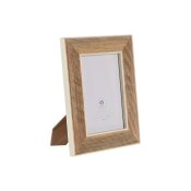 Fotoram Home ESPRIT Vit Naturell Harts Mangotr Urban