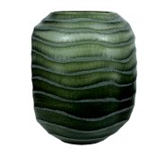 Vas Home ESPRIT Grn Glas Modern 27 x 27 x 33 cm