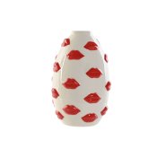 Vas Home ESPRIT Vit Rd Dolomite 15 x 15 x 22,5 cm