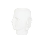 Kruka Home ESPRIT Vit Magnesium Modern Ansikte 49 x 49 x 50 cm