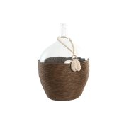 Vas Home ESPRIT Transparent Mrkbrun Glas Kolonial 37 x 37 x 55