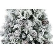 Julgran Home ESPRIT Vit PVC Snfall