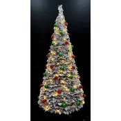 Julgran Home ESPRIT Grn PVC Snfall