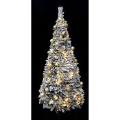 Julgran Home ESPRIT Gyllene PVC Snfall
