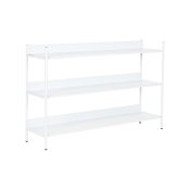 Bokhylla Home ESPRIT Vit Metall 120 x 30 x 76 cm
