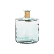 Vas Home ESPRIT Transparent Rusar tervunnet glas Naturell 35 x