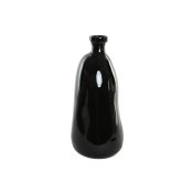 Vas Home ESPRIT Svart tervunnet glas 22 x 22 x 51 cm
