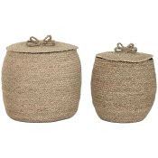 Korg - set Home ESPRIT Naturell Sjgrs (2 Delar)