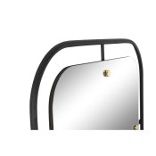 Vggspegel Home ESPRIT Svart Gyllene Modern