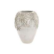 Vas Home ESPRIT Vit Keramik Traditionell stil Lv av en vxt 27