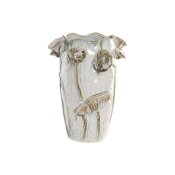 Vas Home ESPRIT Bl Vit Keramik 27 x 27 x 35 cm