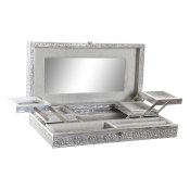 Smyckeskrin Home ESPRIT Silvrig Naturell Tr Aluminium 38 x 20 x