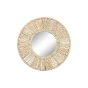 Vggspegel Home ESPRIT Naturell Cottage 73 x 7 x 73 cm