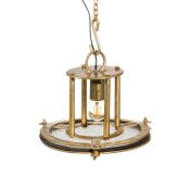 Taklampa Brons Glas J�rn 40 W 240 V 35 x 35 x 28 cm Modern