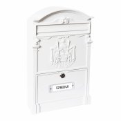 Brevlda Arregui Vit 26 X 9 X 42 CM Metall Aluminium
