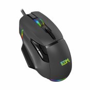 Spelmus med LED EDM 07753 for players Svart 7200 dpi
