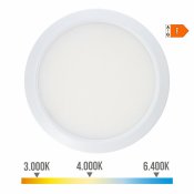 Downlight LED EDM 31509 F 20 W 2050 Lm Justerbar (3200-6400 K)