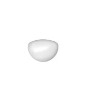 Lampskrm EDM 33990 33800-1 Vit Glas  18 cm Reservdel