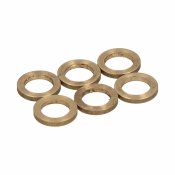 Brickor EDM OV02 Oval Gngjrn Mssing  12 mm 12 x 8 x 1,5 mm