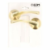 uppsttning handtag EDM 86031 707 Aluminium  6,5 x 12 cm Mssin