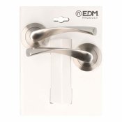 uppsttning handtag EDM 86032 707 Aluminium  6,5 x 12 cm