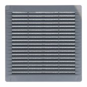 Ventilationsgaller EDM 87705 Gr 20 x 20 x 0,7 cm Myggnt