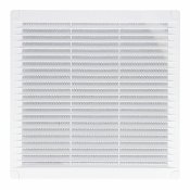 Ventilationsgaller EDM 87706 Vit 25 x 25 x 0,7 cm Myggnt