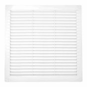 Ventilationsgaller EDM 87708 Vit 30 x 30 x 0,7 cm Myggnt