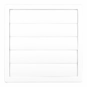 Ventilationsgaller EDM 87735 Vit  10 cm 17 x 17 cm