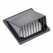 Ventilationsgaller EDM 87756 Antracitgr 12,5 x 17 x 17 cm