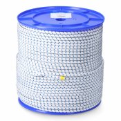 Snre EDM 87923 Bl Vit Polyester Latex 6 mm x 200 m Elastisk