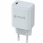 Vggladdare Muvit MCACC0014 30 W Vit