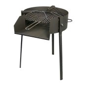 Kolgrill med ben Imex el Zorro Grill Rund Svart ( 60 x 75 cm)