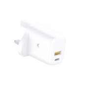 Vggladdare KSIX GaN Vit 20 W