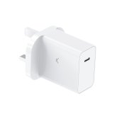 Vggladdare KSIX PPS Vit 30 W