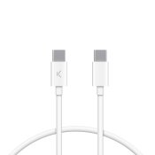 USB-C till USB-C Kabel KSIX BXCUC03SBL