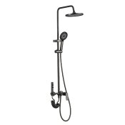 Duschpelare Fontastock Gr Rostfritt stl ABS H 1/2" Blandare