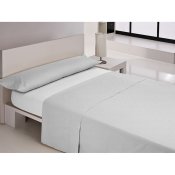 Inpassat underlakan Happy Home MIX COLORS Vit Sng 135 135 x 200