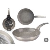Non-stick-panna Kinvara 4 Silvrig Aluminium 26 cm Induktionshll