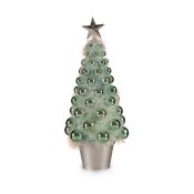 Julgran Krist+ 18CH307/IRIDESCENT Grn polypropen Plast Regnbgs