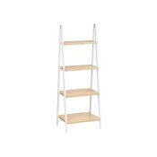 Badrumshyllor Berilo WR5504-4-426 Vit Naturell 40 x 109,3 x 30 c