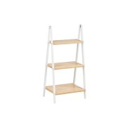 Badrumshyllor Berilo WR5504-3-431 Vit Naturell 40,3 x 81,5 x 30