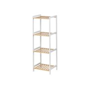 Badrumshyllor Berilo WR5503-4-460 Vit Naturell 35 x 30 x 100 cm