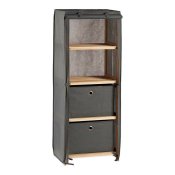 Bokhylla Kipit MH10228H-1 Brun Gr Tr 28 x 113 x 42 cm