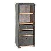 Bokhylla Kipit MH10228H-2 Brun Gr Tr 28 x 113 x 42 cm