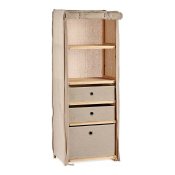 Bokhylla Kipit MH10228CF-2 Brun Beige Tr 28 x 113 x 42 cm