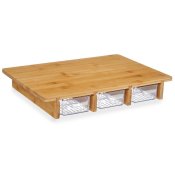 Skrbrda Kinvara KT216001-4 Brun Transparent 40 x 6 x 28 cm