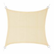 Skugga segel Faura Beige 3,6 x 3,6 m Fyrkantig