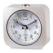 Vckarklocka Timemark Vit 9 x 9 x 4 cm
